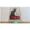Image 1 : Tournee Du Chat Noir Poster in plastic cover