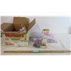 Image 1 : Box of assorted craft supplies