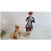 Image 2 : (4) assorted figurines and other glass misc