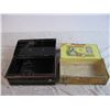 Image 2 : Tin box, cigar box,(2) C.P.R. insulators, Star electric clippers