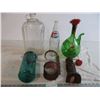 Image 1 : Glass jug,pepsi bottle,bird feeder,wine jug, totem pole, container