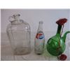 Image 2 : Glass jug,pepsi bottle,bird feeder,wine jug, totem pole, container