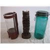 Image 3 : Glass jug,pepsi bottle,bird feeder,wine jug, totem pole, container