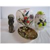 Image 3 : Bowl,vase,candy dish tea canister, and ornaments