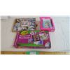 Image 1 : Kim anderson Photo album, Barbie Snap n store and crayola memory maker