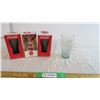 Image 1 : (4) Coca-Cola glass cups 3 in box