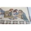 Image 3 : *Cross stitched picture of the last supper + vintage wall portraits
