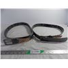 Image 1 : (2) Men’s Belts Black