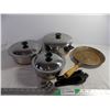 Image 1 : Set of 3 Pots and a Frying Pan