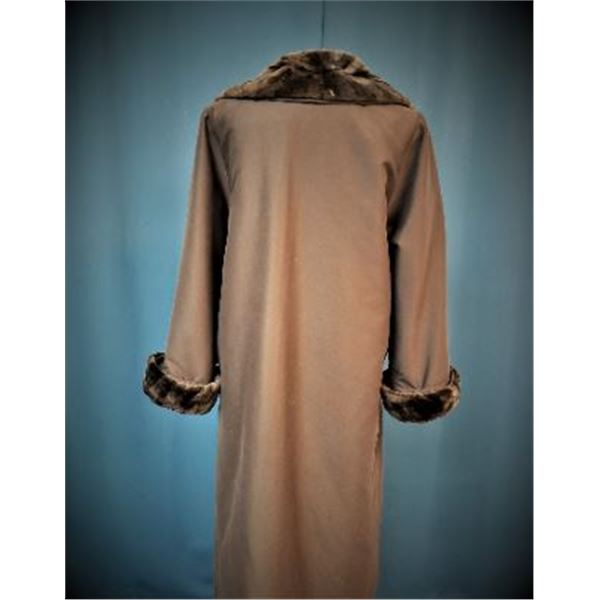 Mahogany Sheared Mink Coat