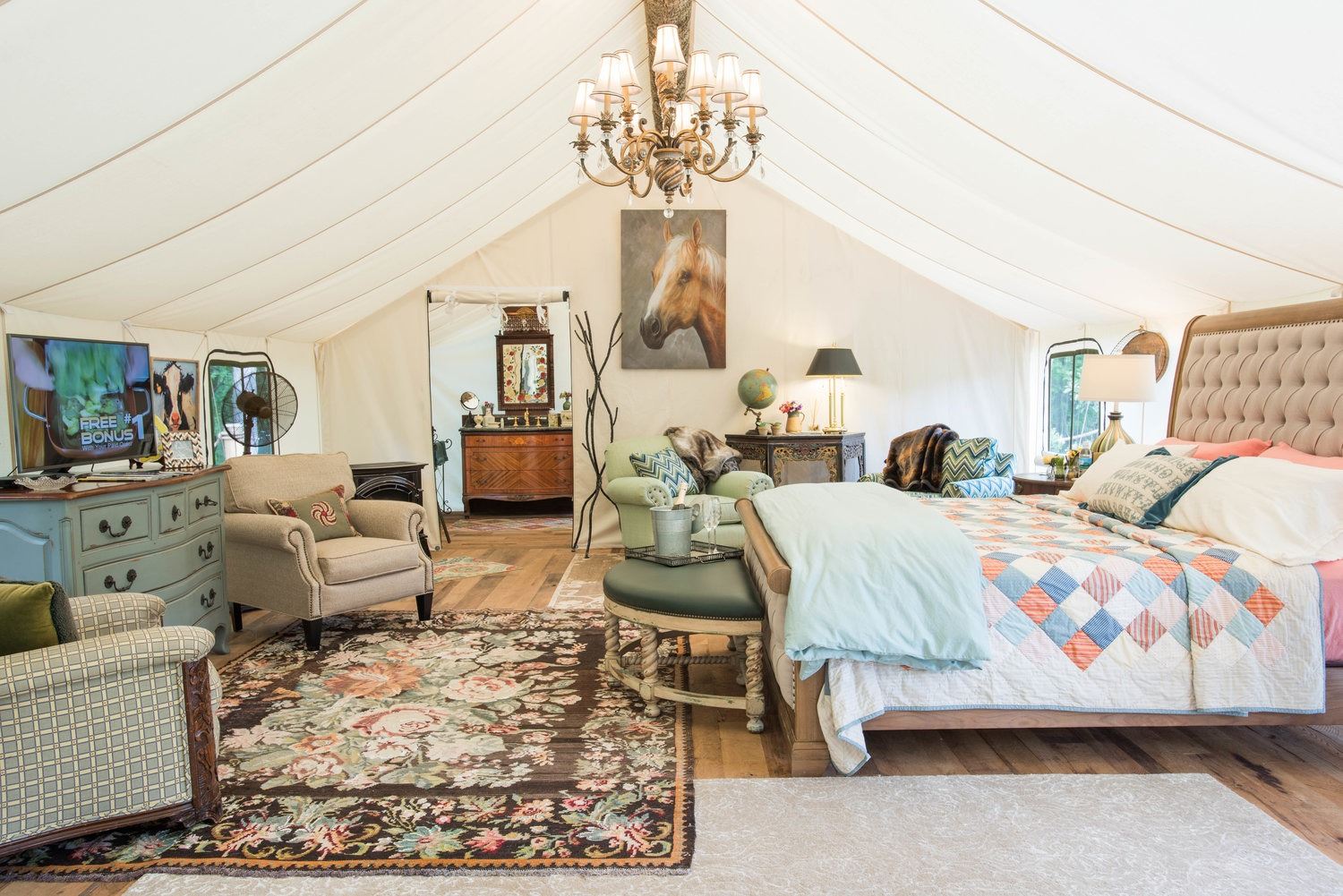 2Night Couples Glamping & Fly Fishing Excursion in Paint Bank, VA