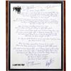 Image 2 : Beatles Signed  Lyrics "A Hard Day's Night"