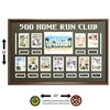 Image 1 : 500 Home Run Club Multi-Signed Autographs Framed