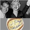 Image 1 : Joe DiMaggio & Marilyn Monroe Signed Baseball