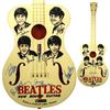 Image 1 : The Beatles Signed Mini Guitar