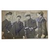 Image 1 : The Beatles Signed Black & White Postcard