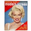 Image 1 : MARILYN MONROE SIGNED 1956 MODERN SCREEN MAGAZINE