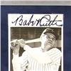 Image 2 : Babe Ruth Signed 1940s Small Promotional Photo