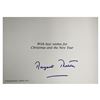 Image 2 : Margaret Thatcher Signed Christmas Card