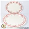 Image 1 : LOT OF 2 RIDGWAY DECORATIVE PLATES