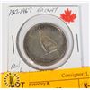Image 1 : 1967 CANADIAN 50 CENT COIN (80% SILVER)