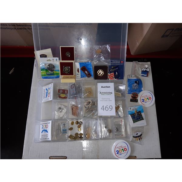 Vancouver 2010 Olympic Pins Cat B