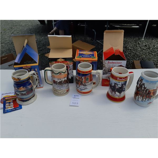 Budweiser Steins Cat B