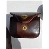 Image 4 : Sam Brown Leather Belt & Gun Holster Cat B