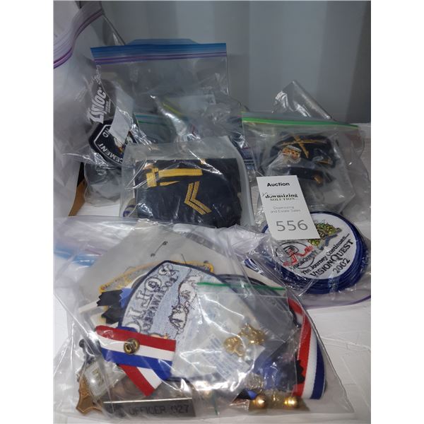 Assortment of RCMP, Security & Transit Insignias Cat B