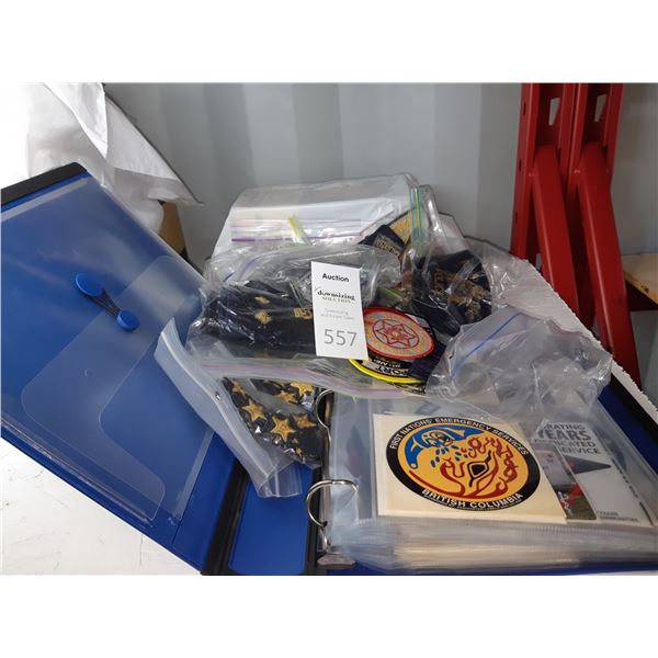 Assortment of RCMP, Security & Transit Insignias Cat B