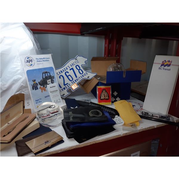 Cross Gold Filled Pen and Police Trunchen & more Cat B