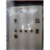 Image 12 : Collector Pins in Album Sheafs of Various Themes Cat B,