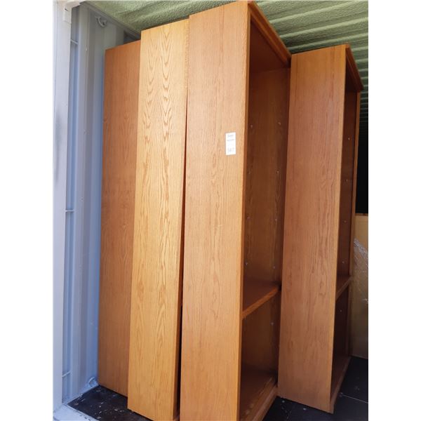 Oak Book Shelves Cat C