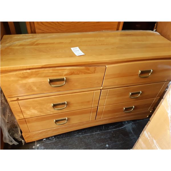 Oak Dresser with Mirror Cat C