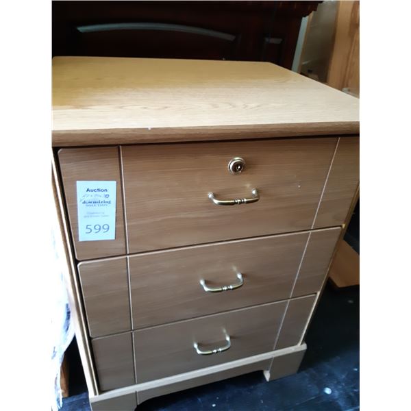 Oak Filing Cabinet Cat C