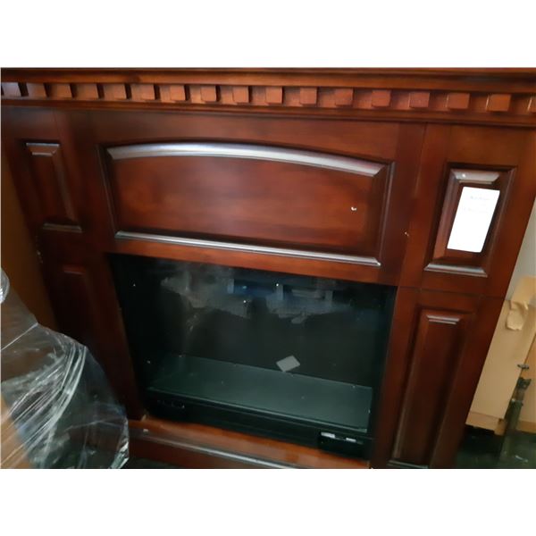 Fireplace Surround and Electric Fireplace Cat C