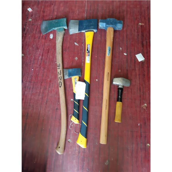 Workforce and Mastercraft Hammer & Sledge Hammers. Cat. A.