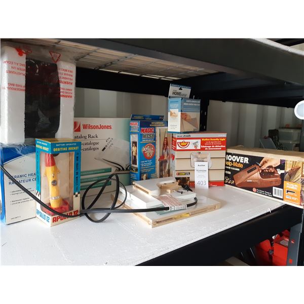 Ceramic Heater & Hoover Cat A