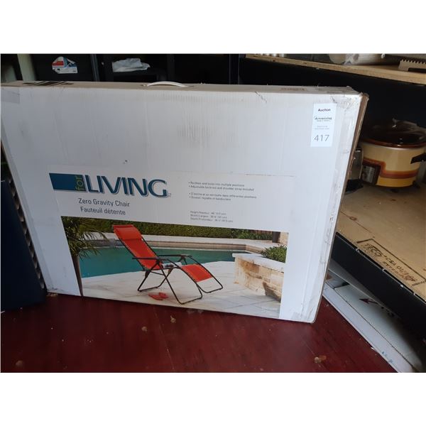 Zero Gravity Chair Cat A