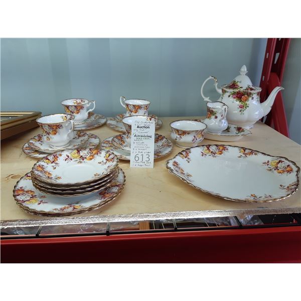 Royal Albert Old Country Roses & Lenora Patterns. Cat B