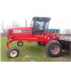 Image 2 : 2001 Massey Ferguson 220 XL Swather with 25ft Agco Pick Up Reel & Router Shear & 8' Canola Roller At