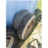 Image 2 : (2) Goodyear 7.50 - 18 Tires + Rims