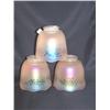 Image 1 : Three Imperial Nuart Iridescent Lamp Shades