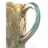 Image 2 : Diamonds 7" Green Pitcher by Millersburg