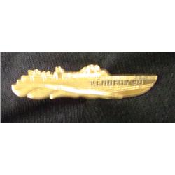 1960 John F. Kennedy Campaign PT Boat Tieclasp