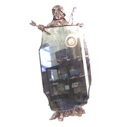 Arabian Night Self Standing Beveled Mirror Ca. 1940's