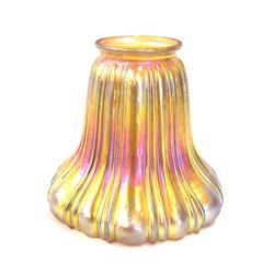 Tiffany Style Art Glass Shade, Ca 1910-20