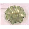 Image 3 : Imperial Pansy Pattern Green Ruffled Edge Bowl 