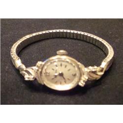 Bulova Ladies 14k White Gold Watch
