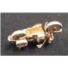 Image 2 : Solid 14k Gold Motorcycle Charm